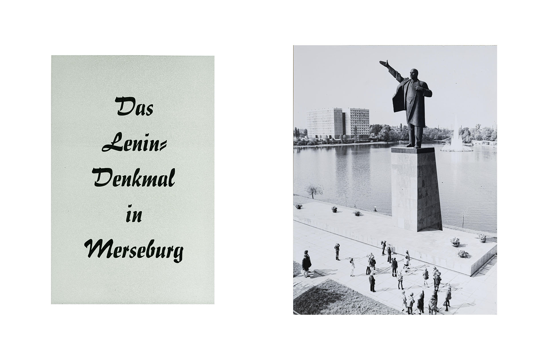 Das Lenin - Denkmal in Merseburg